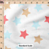 Ruler Scale for Stars (Red Tan Blue) by Julie Storie Designs